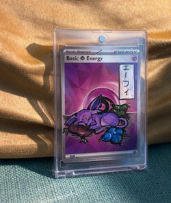 Espeon Custom Hand Painted Pokemon Card Alter | Original Artwork (1/1) - Image 1