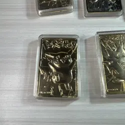 1999 Pokemon 23k Gold Plated Cards Burger King BK Set Of 6 W/ 4 COAs Charizard - Image 2