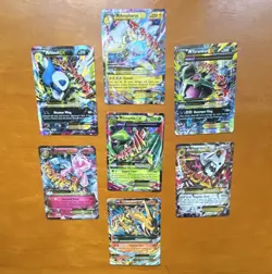 Pokemon TCG Japanese EX/Mega Holo Lot (7) Absol EX Tyranitar EX Sceptile - Image 1