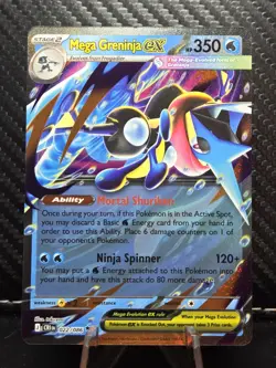 Mega Greninja ex - 022/086 - Chaos Rising - NM Pokemon TCG 022/086 - Image 1