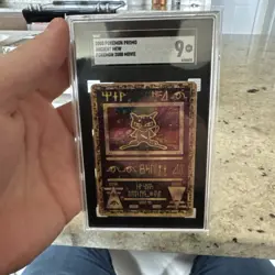 Pokemon Ancient Mew Movie 2000 Promo PSA 9 Mint - Image 1