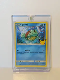 Pokemon Squirtle -Holo - 2021 McDonald's 25th anniversary - 17/25 - Image 1