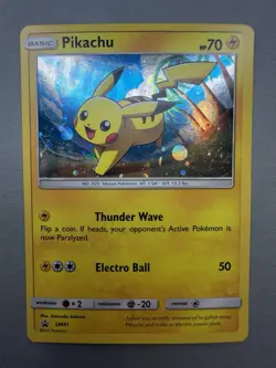 Pikachu SM81 SM Black Star Promo Pokemon SM Promos NM - Image 3