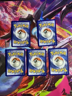 POKEMON TCG Lot Of 5 IR Illustration Rare Cards Black Bolt First Partner Promo - Image 2