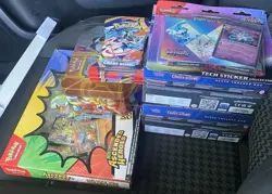 Pokemon TCG BUNDLE! (CHAOS RISING ELITE TRAINER BOX + MORE!!) 17 PACKS TOTAL!!!! - Image 1