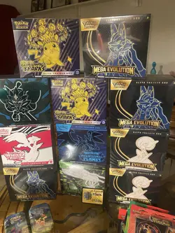 Pokemon TCG BUNDLE! (CHAOS RISING ELITE TRAINER BOX + MORE!!) 17 PACKS TOTAL!!!! - Image 3
