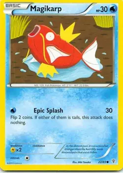 Magikarp 22/83 Pokemon Generations Common NM Pokemon TCG - Image 1