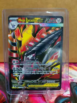 Mega Excadrill ex SR 103/084 Pitch black - Pokemon Card English Ships Today - Image 1