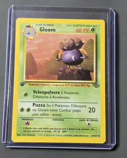 Pokemon Gloom 1st Edition Italian 37/64 Non Holo Jungle WOTC TCG 1999-2000 - Image 3