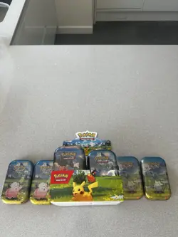 Pokemon TCG Ascended Heroes Mini Tin Sealed Brand New X13 WITH DISPLAY - Image 2