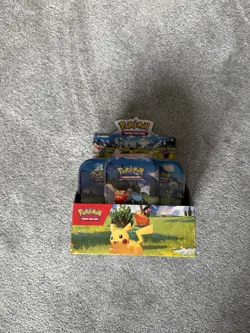Pokemon TCG Ascended Heroes Mini Tin Display | 9 Sealed Tins | Official Product - Image 1