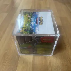 Pokemon Ascended Heroes Sealed Mini Tin Display Case - 10x Tins & Acrylic Case - Image 2