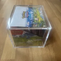 Pokemon Ascended Heroes Sealed Mini Tin Display Case - 10x Tins & Acrylic Case - Image 4