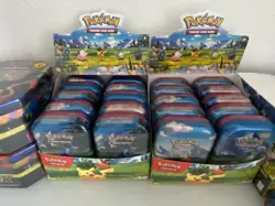 Pokemon TCG: Ascended Heroes Mini Tin X10 Tins SEALED with Display Box - Image 1