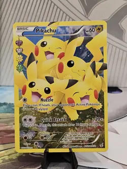 Pokemon TCG Pikachu Full Art Holo Generations Radiant Collection RC29/RC32 NM - Image 1