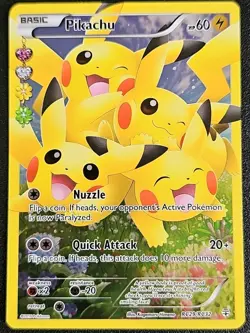 Pokemon TCG Pikachu Full Art Holo Generations Radiant Collection RC29/RC32 - Image 1