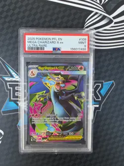 Pokemon Mega Charizard X ex 109/094 Phantasmal Flames Ultra Rare Holo PSA 9 360… - Image 1