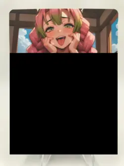 Mitsuri DoubleSided Card - Demon Slayer - Spicy Waifu Doujin Lewd Goddess Story - Image 2