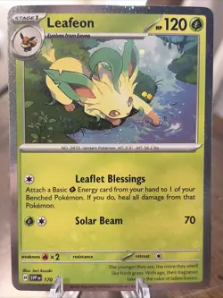 Leafeon - 170 (Cosmos Holo) 170 Sv: Scarlet & Violet Promo Cards Holo - Image 2