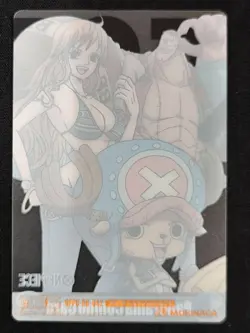 2011 One Piece Franky Nami Chopper Panorama Combo Card #042 Morinaga Wafer - Image 2