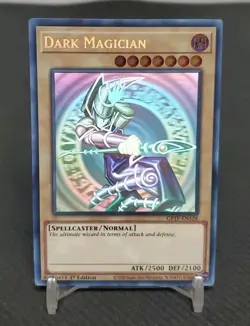 Yu-Gi-Oh TCG: Ghost Rare Dark Magician (GFTP-EN128) 1st Edition Card *READ* - Image 1