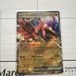 Koraidon ex 029 Sv: Scarlet & Violet Promo Cards Holo - Image 1