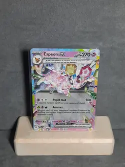 Pokemon TCG Espeon EX 034/131 Prismatic Evolutions Card Near Mint - Image 1