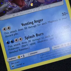 COSMOS HOLO Gyarados 33/147 Team Up Blister Exclusives Nintendo Pokemon Card - Image 3