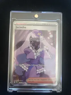 Pokemon Jacinthe Trainer-Supporter POR Full Art Holo Rare Card 110/088 - Image 1