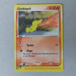 Cyndaquil 59/100 EX Sandstorm Common Nintendo Pokemon Card - Image 1
