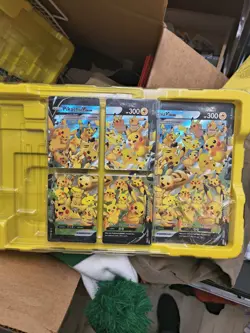 Pokemon NM Pikachu V-Union [Set of 4] SWSH: Sword & Shield Promo Cards Jumbo - Image 1