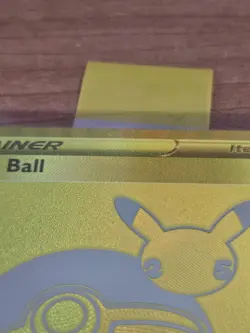 Pokemon Poke Ball SWSH146 Celebrations Promo Gold Ultra Premium - Image 2