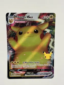 Pokemon TCG - Pikachu VMAX - Black Star Promo - Celebrations - SWSH062 - NM - Image 1