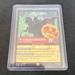Disney Lorcana TCG The Headless Horseman - Terror of Sleepy Hollow 125/204 EN - Image 1