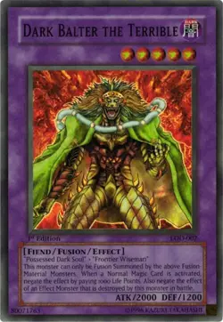 Dark Balter the Terrible Unlimited Super Rare Legacy of Darkness LOD-002 LP - Image 1