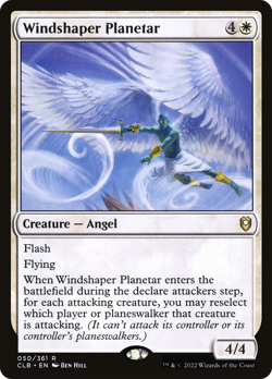 ~1x Windshaper Planetar x1 ~NM~ CLB Magic the Gathering MtG~ - Image 1