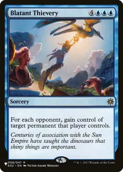 1x Blatant Thievery MTG - Mystery Booster / The List - NM-Mint - Image 1