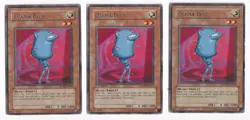 3x 1996 Yu-Gi-Oh! Ojama Blue #RGBT-EN097 x3 Playset - Image 1