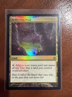 Reflecting Pool Conspiracy Foil Magic The Gathering MTG - Image 1