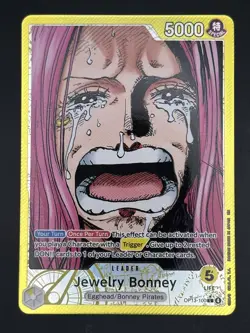 Jewelry Bonney (Alternate Art) Leader OP13-100 - Carrying On His Will One Piece - Image 1