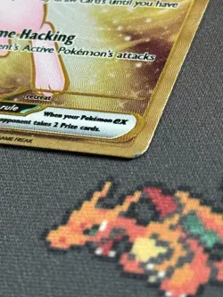 Mew ex - (151 Metal Card) 205/165 Pokemon 151. LP - Image 3