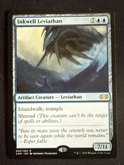 1x Inkwell Leviathan (055) Double Masters LP MTG Magic the Gathering x1 MKE - Image 1