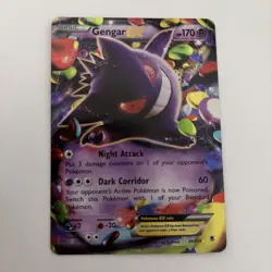 Pokemon TCG Gengar EX 34/119 Phantom Forces Ultra Rare Card - Image 4