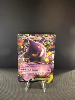 Pokemon Gengar EX TCG Holo Card Phantom Forces Ultra Rare 34/119 - Image 1