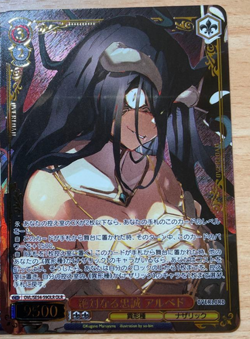 Weiss Schwarz Overlord Premium Booster OVL/SE54-59OLR OLR Albedo - Image 1