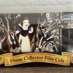 Disney Snow White 35mm Collector Film Cell Showcase Collection New - Image 2