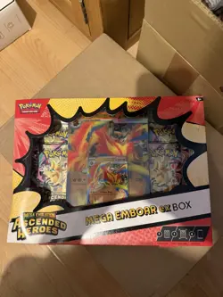 Pokemon TCG : MEGA EMBOAR ex BOX - NEW & SEALED | 24 HR DISPATCH 🚚✅ - Image 1