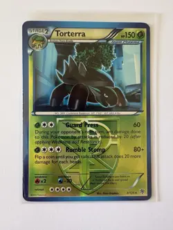 Pokemon TCG Torterra Reverse Holo Plasma Storm 3/135 - Image 1