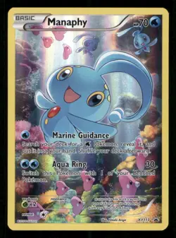 Pokemon TCG x & Y Manaphy XY113 Black Star Promo Holo Card 30 mp - Image 1