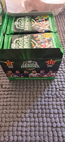NRL League Heroes Collector Cards Box 2026 Official 36 Packs Factory sealed - Image 2